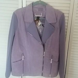 Iman Global Chicks Suade Jaket sz L